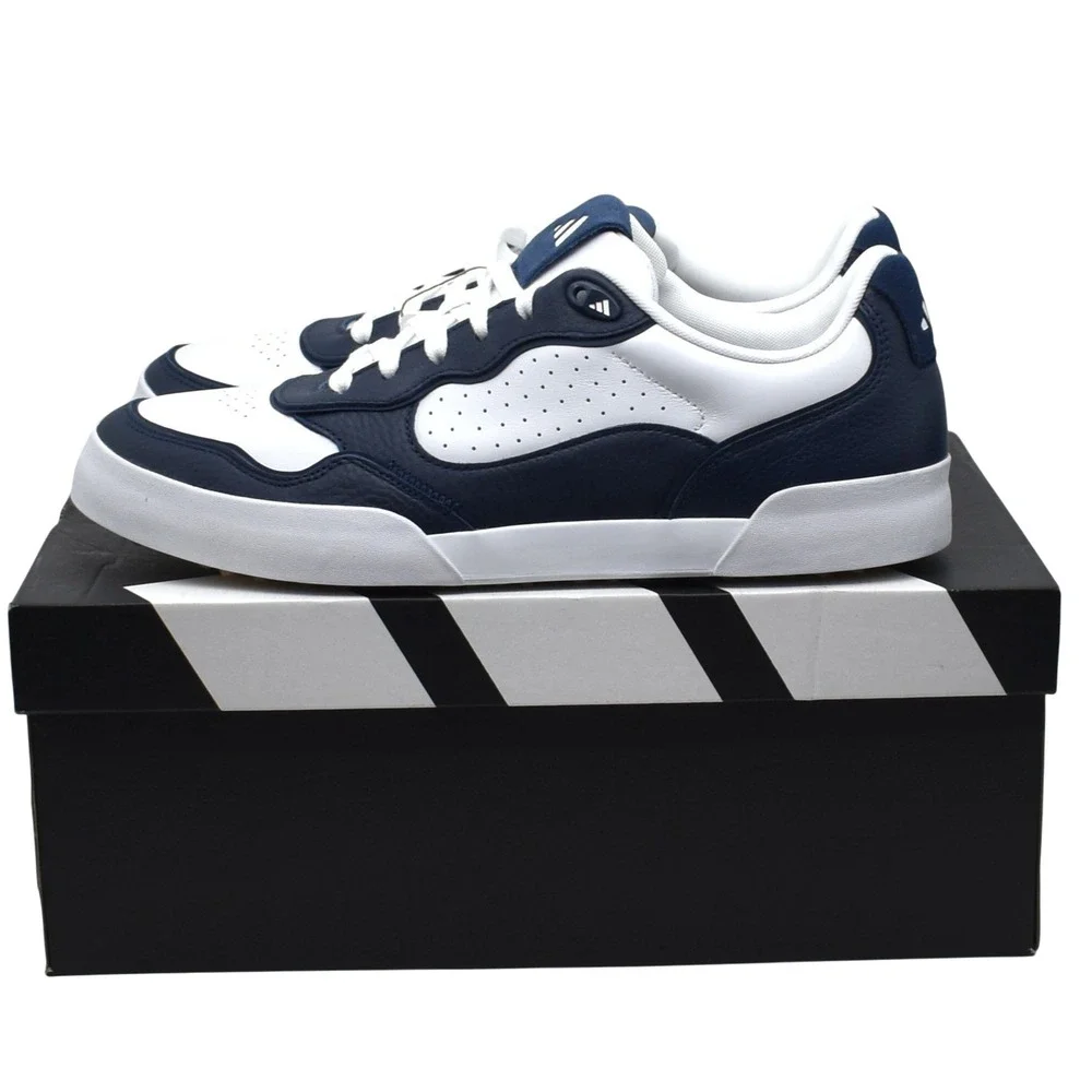 Adidas Retrocross 25 Spikeless Golf Shoes Men's Size‎ 11.5 White Navy IH9977 NWT